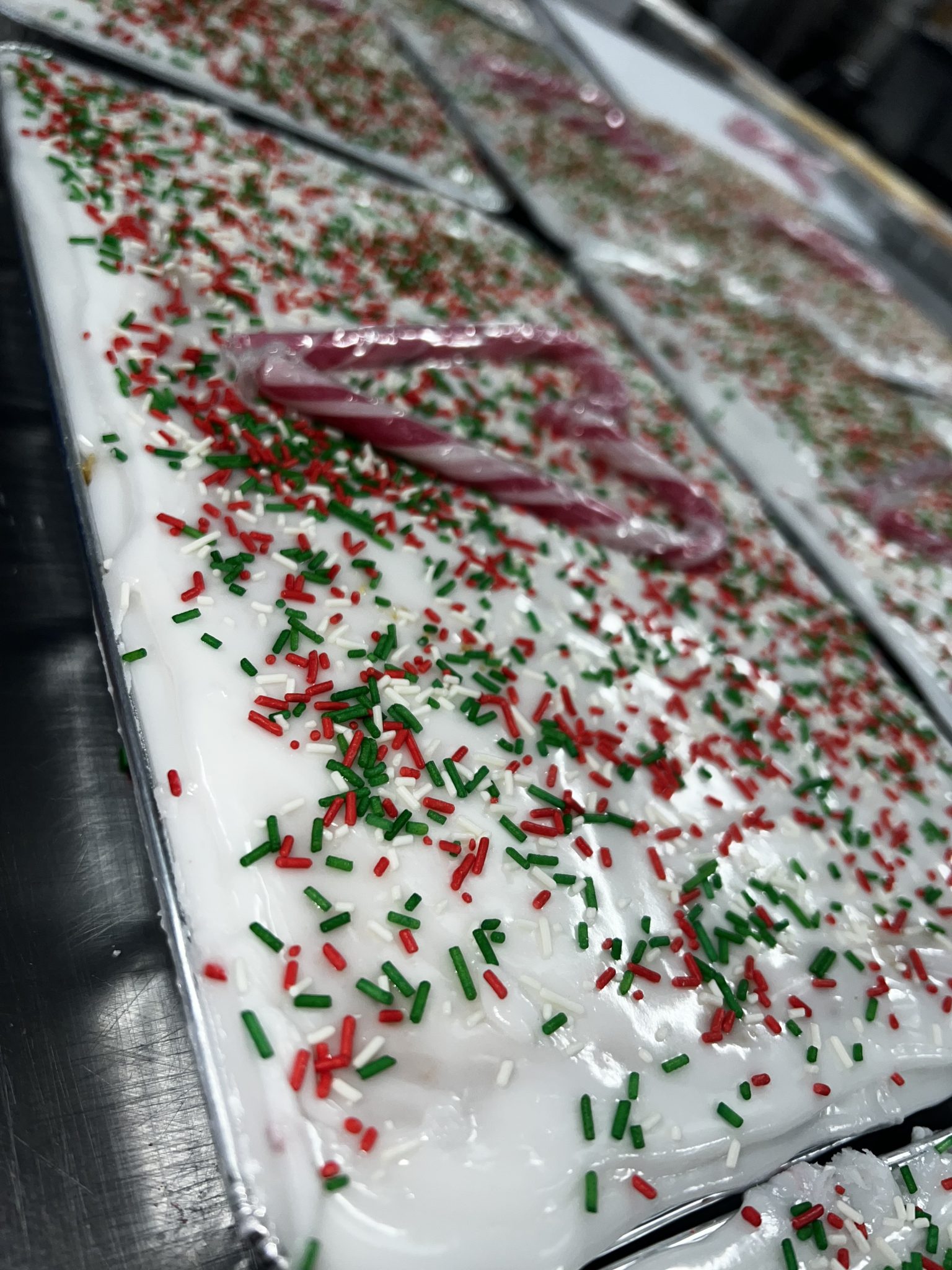 VEGAN Classic Old school with Xmas Sprinkles (no candy cane) Cakes By