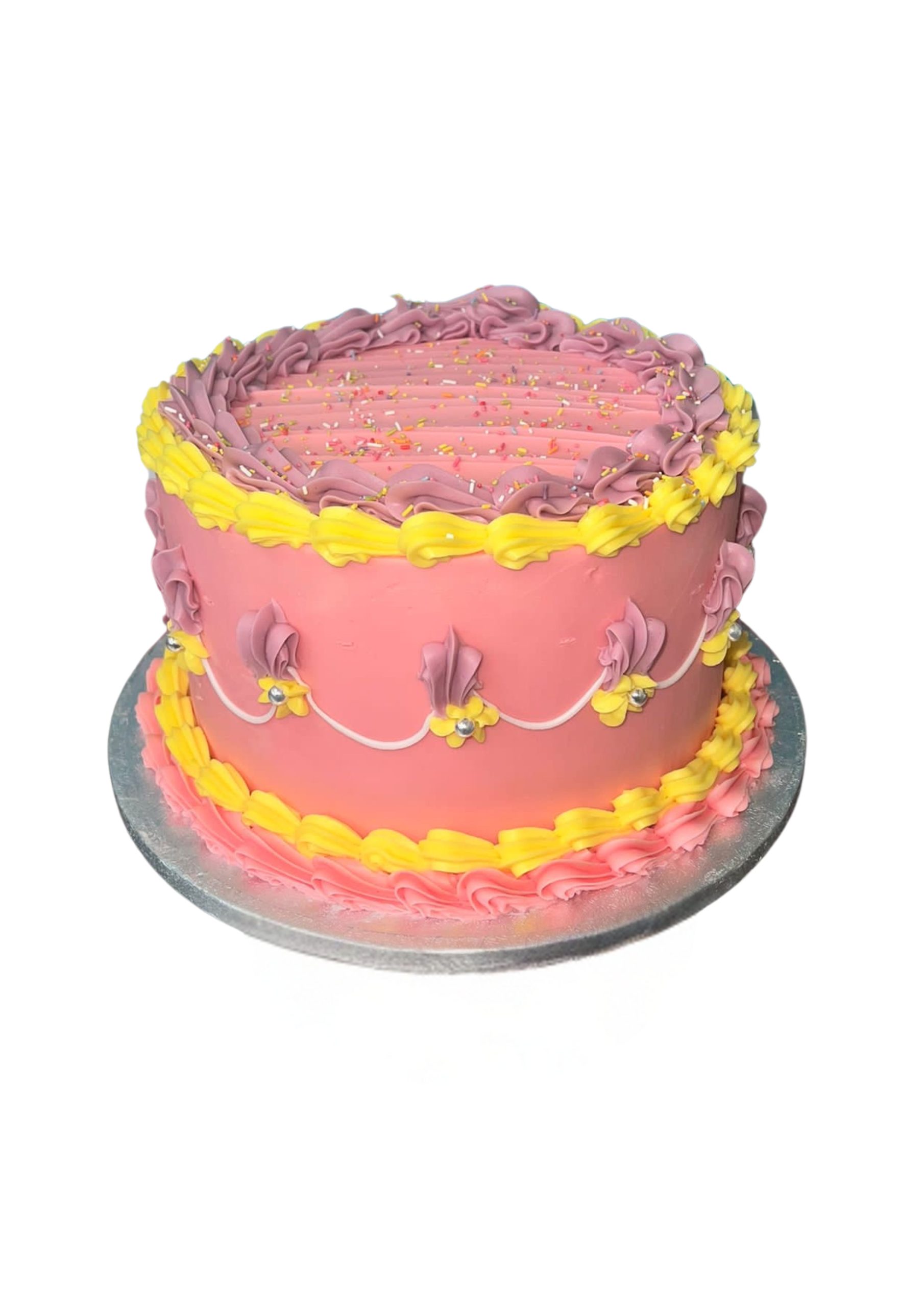 Pink Yellow Purple Old Fashioned Round (1)