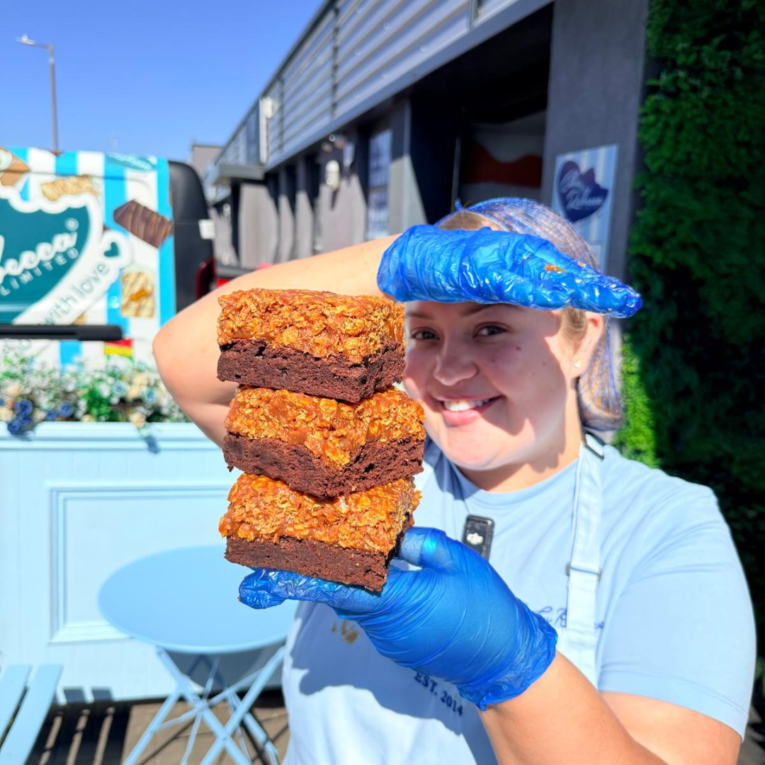 Caramel Cornflake Brownie (2)